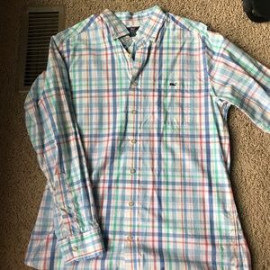 Vineyard Vines Plaid Button Down Shirt